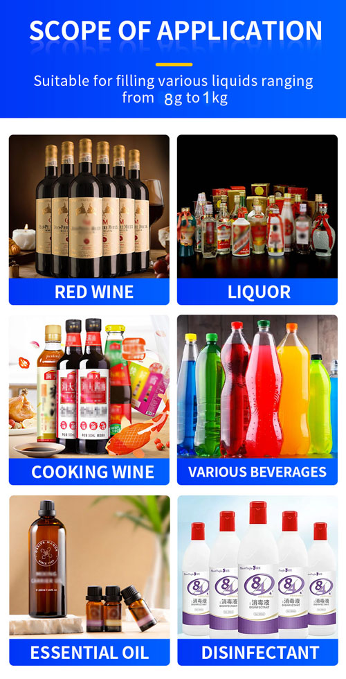 disinfectant filling machine