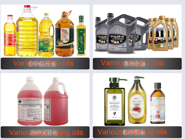 lubricating oil filling machine