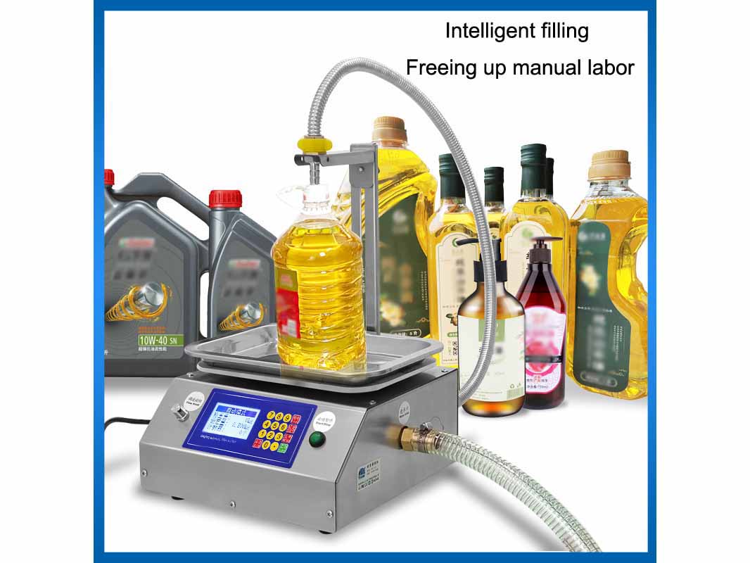 weighing type liquid filling machine