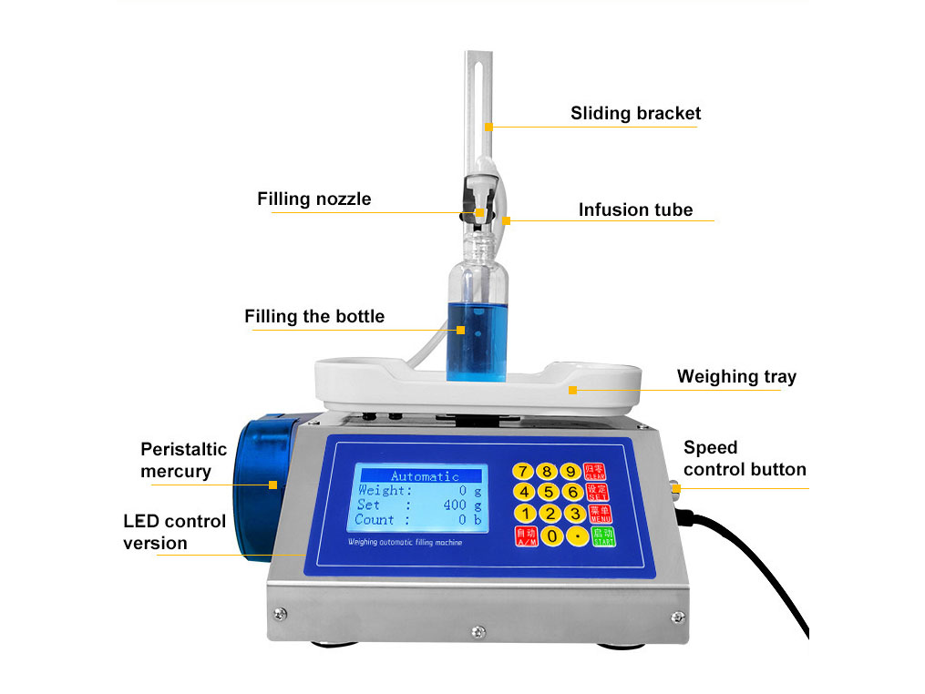 small liquid filling machine