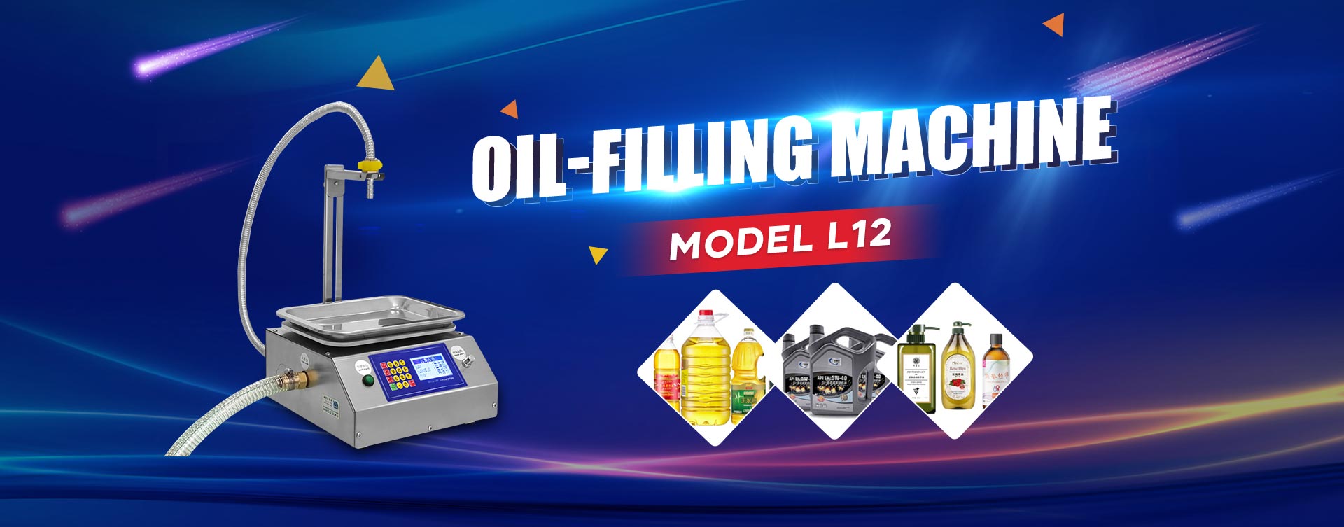 L12 Oil specific filling machine